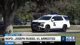 Former UNO student threatens to burn down building on UNO campus arrested, police say