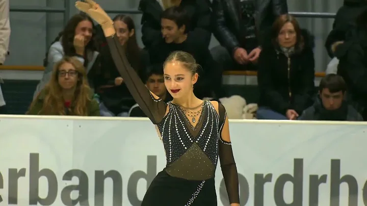 Amanda Ghezzo (ITA) Junior Women FS - NRW Trophy 2025