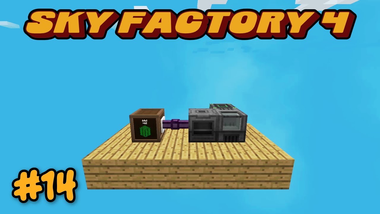 Powering Up - E14 - SkyFactory 4 Modded Minecraft - YouTube