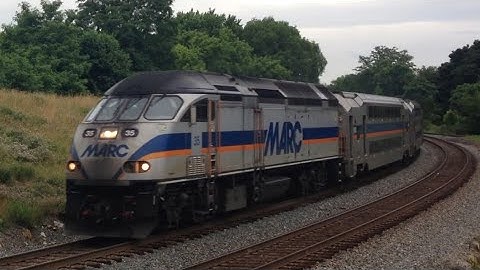 MARC Commuter Train in Shenandoah Junction, WV