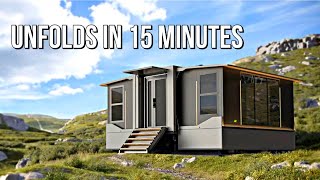 Another FOLDING PREFAB HOME has been Released in California!!