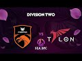 TNC vs Talon Game 2 - DPC SEA Div 2 Tour 2 w/ MLP & johnxfire