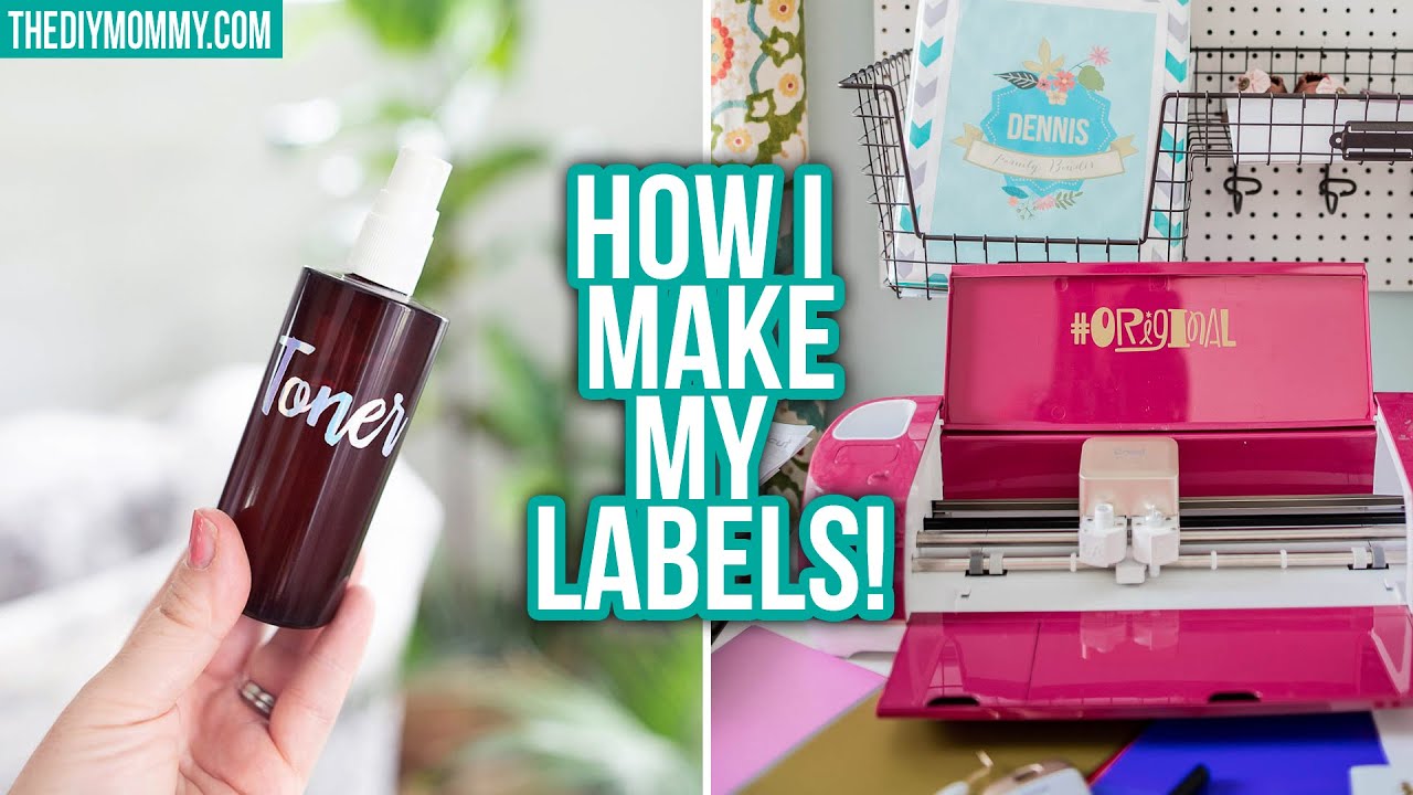 How To Make Labels With Cricut