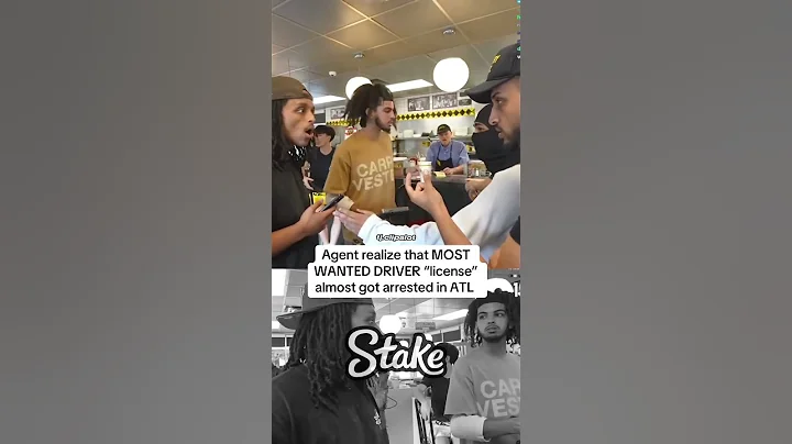 Agent realize that MOST WANTED DRIVER “license” almost got arrested in ATL  #agent #shorts #kai