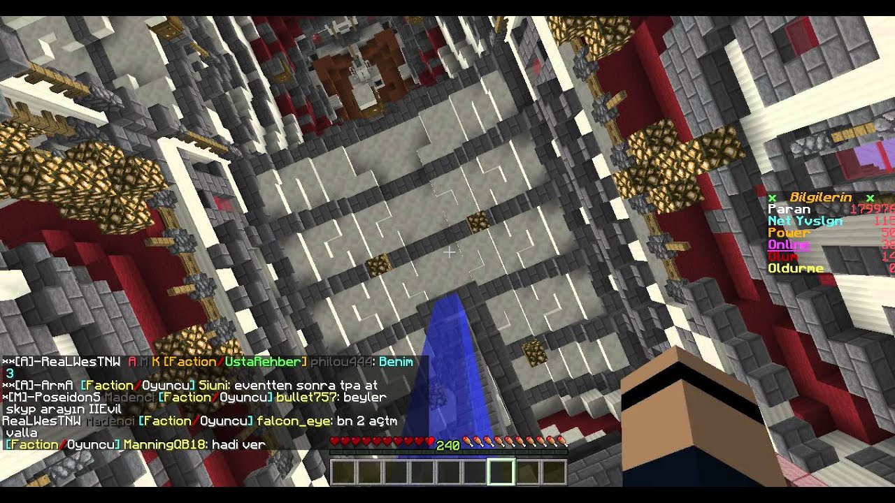 Minecraft Factions Server Bölüm 1 - YouTube