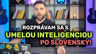 ROZPRÁVAM SA S UMELOU INTELIGENCIOU PO SLOVENSKY! | Open AI Chatbot, umelá inteligencia, chat, sk cz