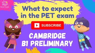 What to expect in the B1 Preliminary (PET) Cambridge Exam Webinar for kids | Explore Planet English