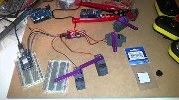 MKR1000 to I2C Servo Driver to Servo