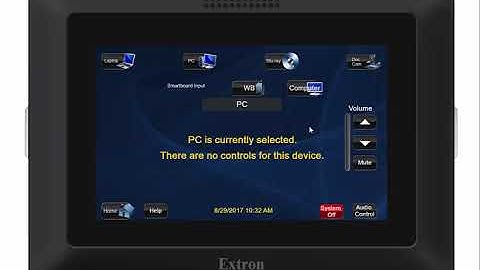 Extron Control