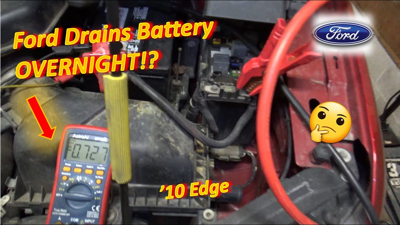 Ford DRAINS Battery OVERNIGHT?! ('10 Edge)