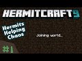 HermitCraft 9 ep 1: Hermits Helping Chaos