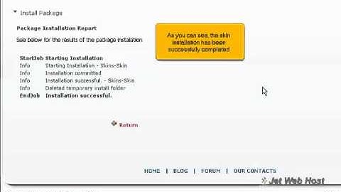 f How to install third party skins in DotNetNuke