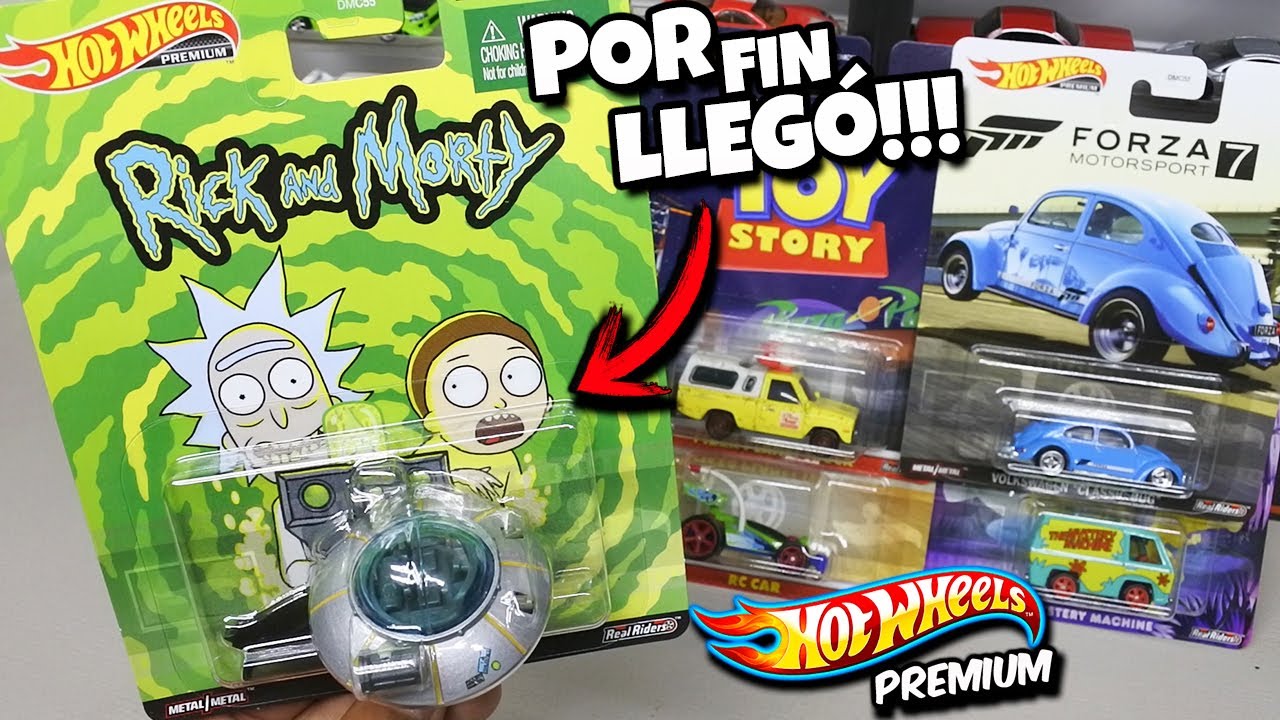 nave rick and morty hot wheels