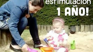 Actividades Bebé 12 a 15 meses (1 año)  Estimulación Temprana