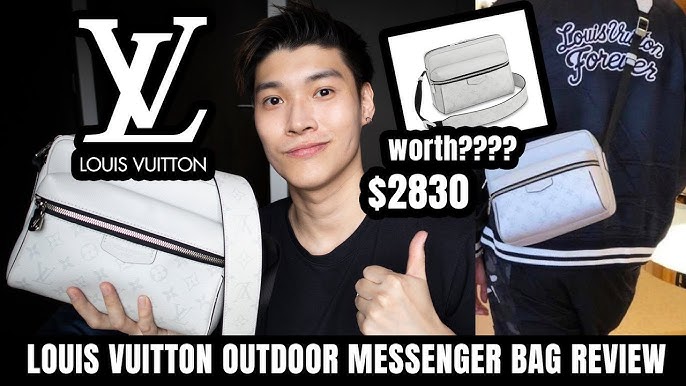 Louis Vuitton Outdoor Messenger Bag Review (Monogram Pacific Taiga Blue by  Virgil Abloh) 