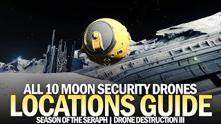 All 10 Moon Drone Locations Guide (Drone Destruction III Triumph) [Destiny 2] - YouTube