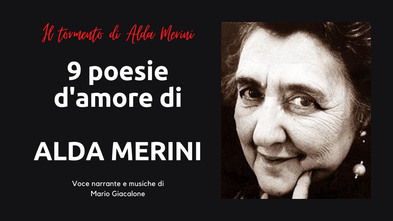 9 poesie d'amore di Alda Merini 
