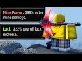 I Made the BEST Mining Build EVER SEEN in The Forge! (4000+ DMG)