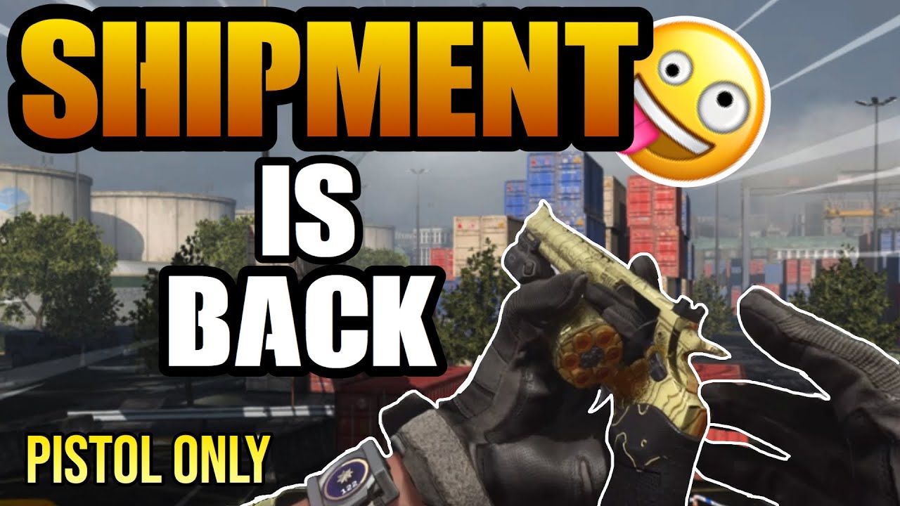 Using .357 shotgun pistol on *Shipment* - Modern Warfare