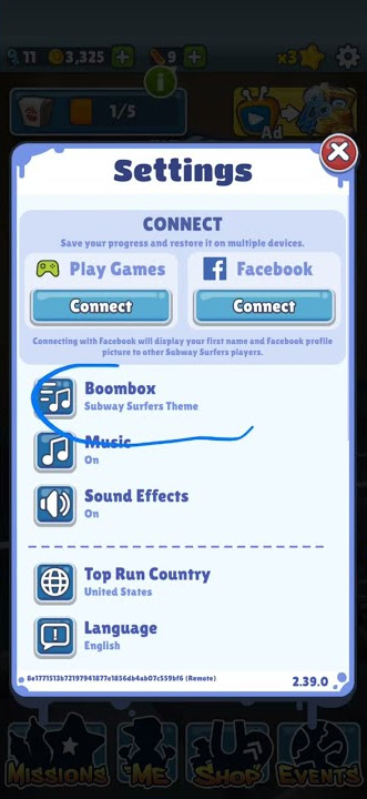 how to change music in subway surfers