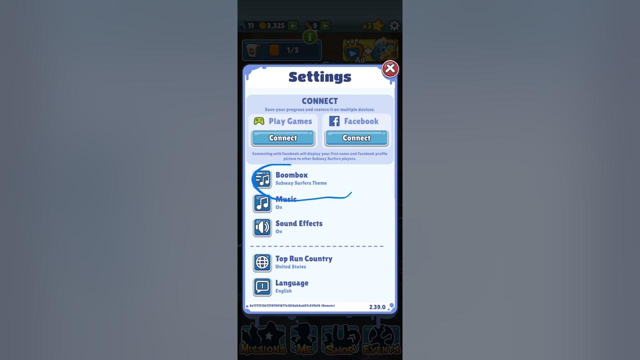 how to change music in subway surfers