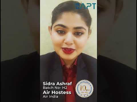 AIR INDIA AIRHOSTESS | APT Shorts | The best Airhostess Training Institute