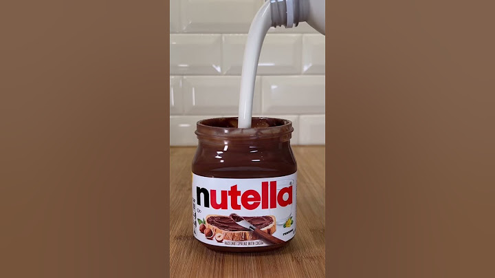 Sigma Nutella ice cream life hack #shorts