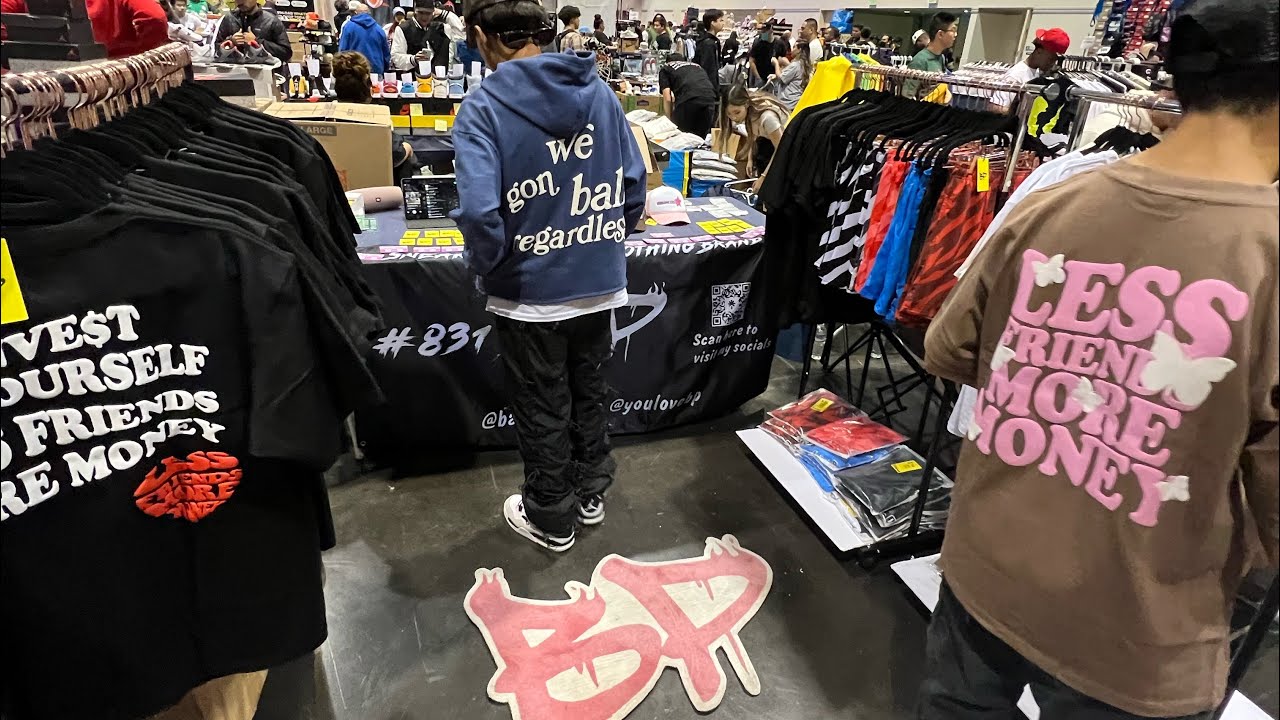 BP X SNEAKERCON BAY AREA 2022( DAY 1 ) CLOTHING BRAND BOOTH ð - YouTube