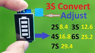 Great idea 3S Battery Level Indicator Rearrange All Batteries to Measure You Haven't Seen It Before