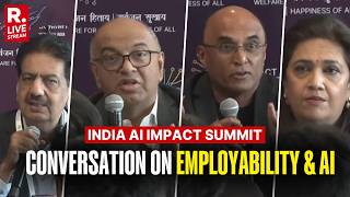 India AI Impact Summit 2026 LIVE | Conversation on employability & AI with CEA V Anantha Nageswaran screenshot 4