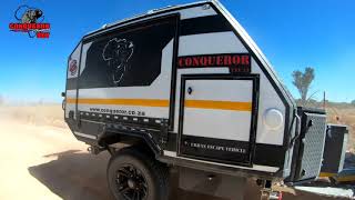 UEV 14 Conqueror Uev14i Walkthrough First Impressions Off Road Caravan Inside Outside Tour