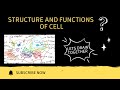 Cellular Level of Organization || Cell Structure || Functions