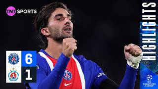 Champions Run RIOT! 💥 | PSG 6-1 Slovan Bratislava | UEFA Champions League Highlights