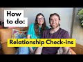 How to do: Relationship Check-ins