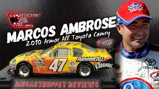 2010 MARCOS AMBROSE ARMOR ALL TOYOTA CAMRY DIECASTBUFFET REVIEWS CUSTOM NASCAR DIECAST 1/64