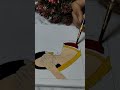 painting a woman in saree #painting #shorts #ytshorts #viral #trending #shreya's art spot