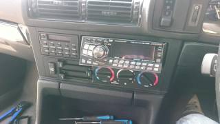 Alpine cda 7998r fitted to bmw e34