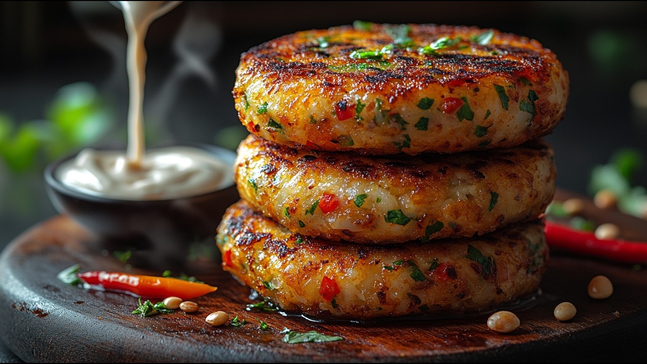 Веганские фрикадельки из риса и чечевицы – они всегда получаются такими сочными и хрустящими!