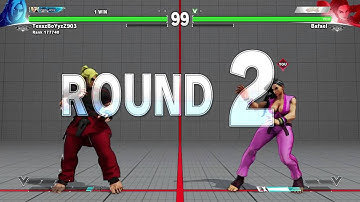 My first SFV ranked match