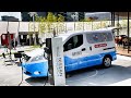 日産の電気自動車アイスクリーム屋さん Nissan e-NV200 日産パビリオン