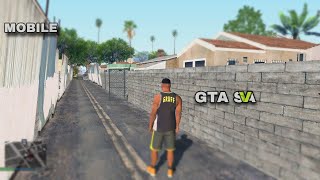 GTA SA V graphics modpack for Android gameplay v2