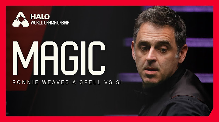 WHAT A FINISH! Ronnie O’Sullivan Finds MAGIC Late To Beat Si Jiahui | Halo World Championship 2025