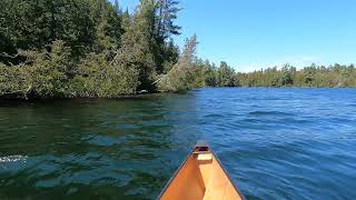 Paddling  West Bearskin Lake from Entry Point 60/61 to the Duncan Lake portage near the BWCA