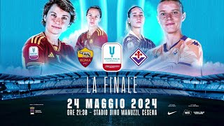 Roma-Fiorentina, Spugna: "Non pensare al 5-0 di domenica" | Coppa Italia Femminile Frecciarossa