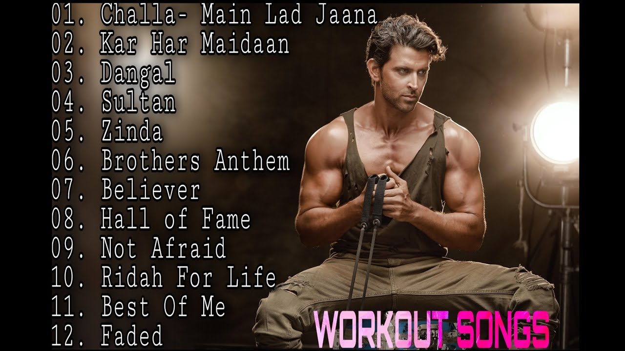  Motivational Songs For Workout In Hindi for Build Muscle