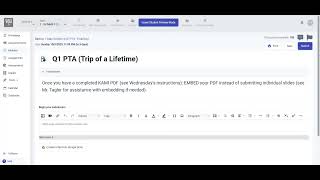 EK Tips and Tricks (Embed a File from Google Drive into an Assignment)