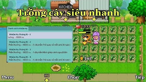 Hướng Dẫn Trồng Cây làm chuỗi nhiệm vụ tháng 1 nhanh nhất | Avatar 2D