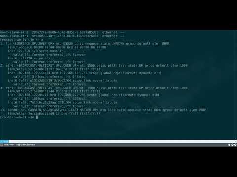 networkmanager | nmcli bond | настройка двух и более сетевых интерфейсов для отказоустойчивости