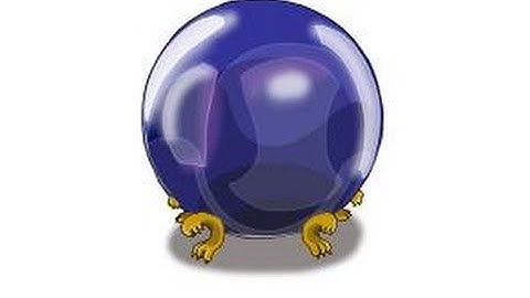 How to draw a crystal ball