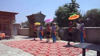 Tu minority (China) - Umbrella Dance